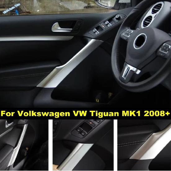 Inner Door Handle Bowl / Head Light Lamp / Gear Shift Panel Cover Trim For Volkswagen VW Tiguan MK1 2008 2009 2010 2011 - 2015