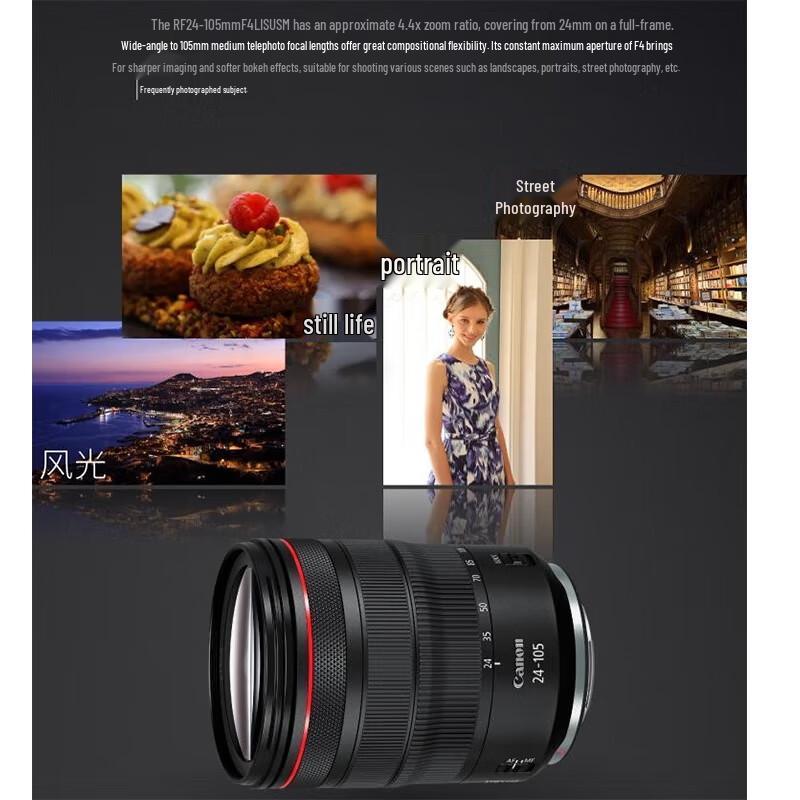 Canon RF24-105mm F4 L IS USM Lens
