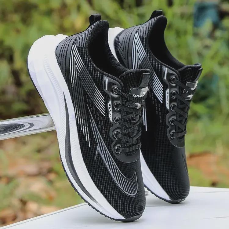 Men's 2025 Autumn Waterproof Leather Running Shoes - Ultra-Light, Trendy Sports Footwear for Students