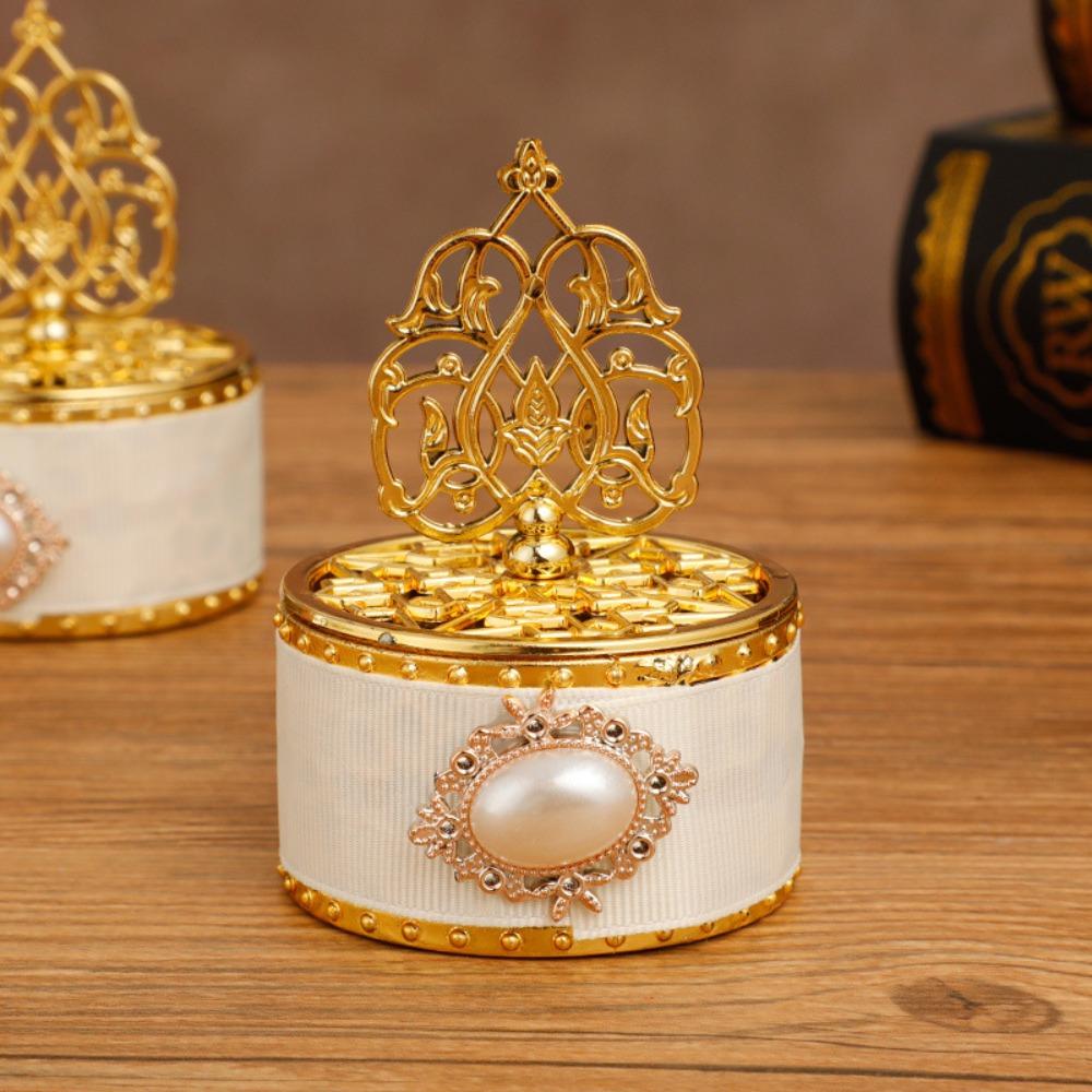 Gold Candy Box Jewelry Craft Gift Box Candy Container Jewelry Craft Holder  Baby Shower