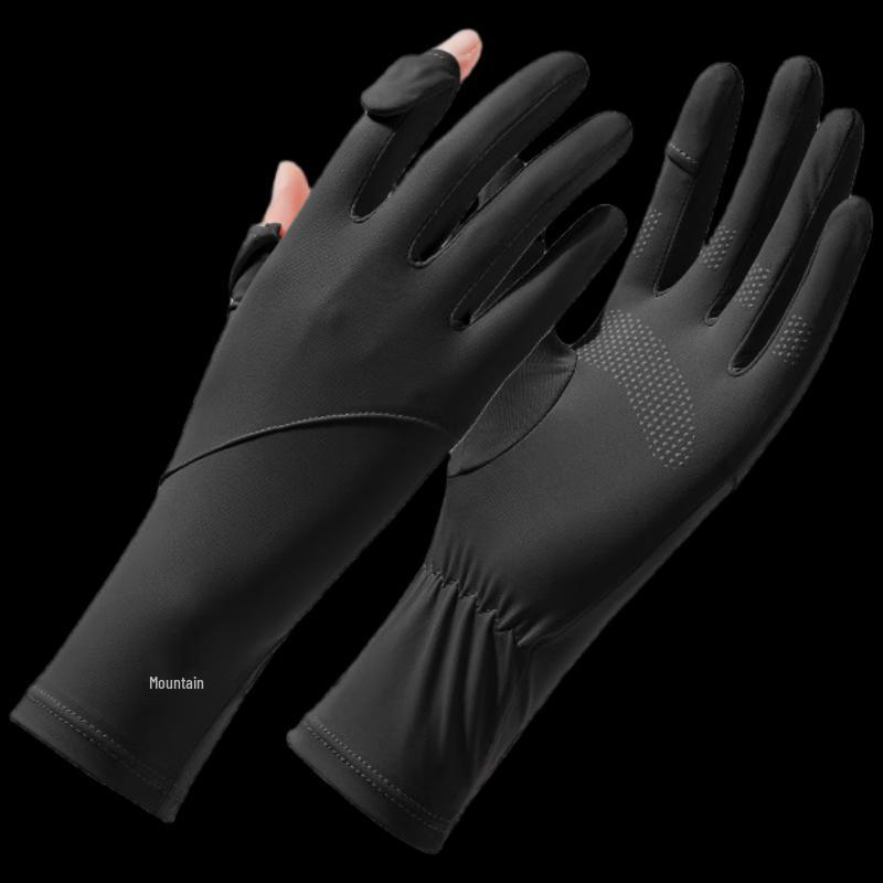 Junbie Women's Summer Cycling Ice Silk Gloves