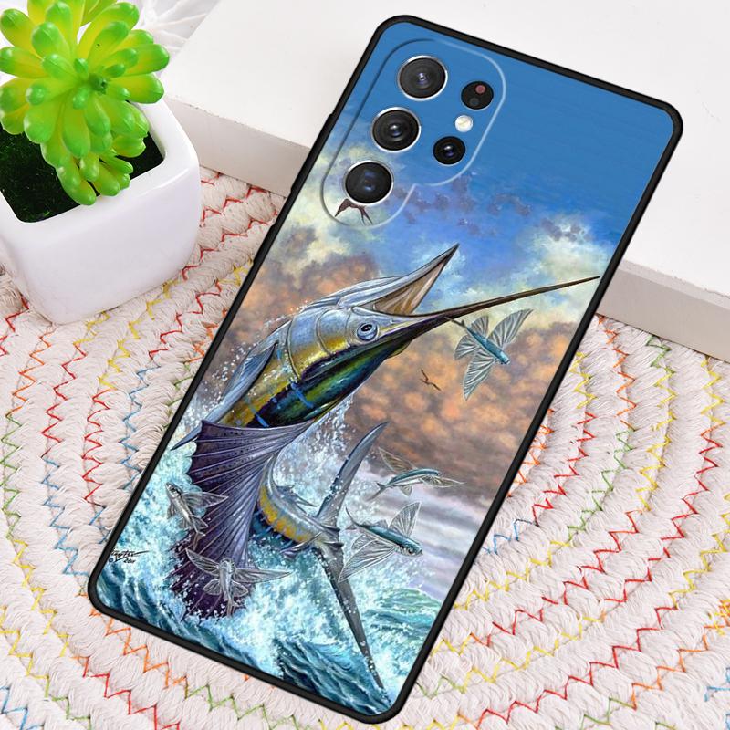 Trout Fishing TPU Phone Case For Samsung Galaxy note 10 pro S26 S25 S24 S23 S22 Ultra Plus S21 FE S20 Shockproof Cover