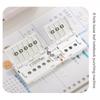 8 Holes Hole Punch Portable Ring Binder Durable Paper Puncher Tool