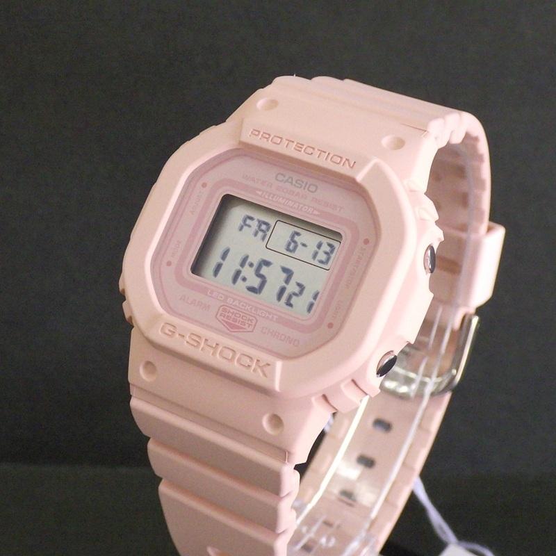 Price Brand CASIO Pink Small Slim Digital 20 ATM Water Resistant Shockproof Watch Special New G-SHOCK GMD-S5600BA-4JF Women's