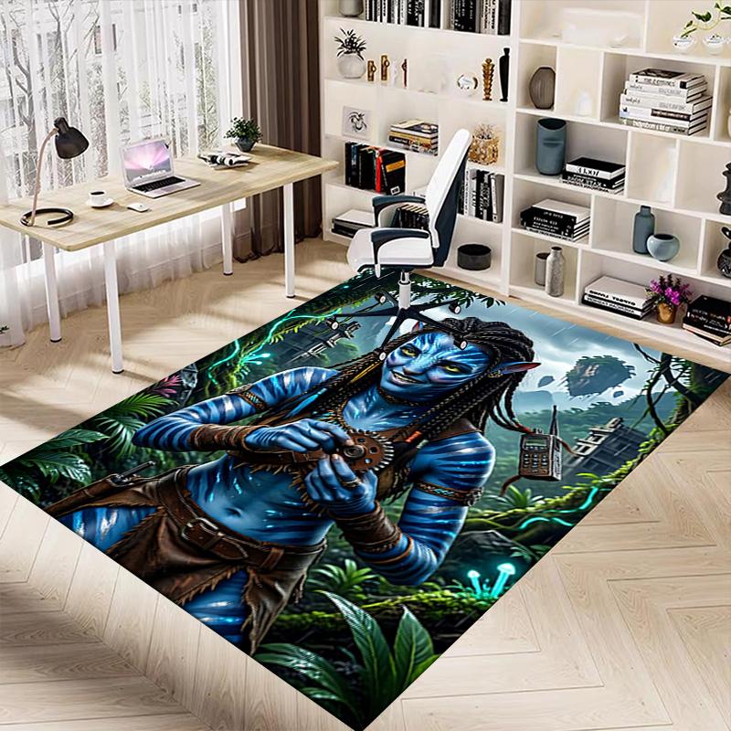 1pz Tappeto Avatar Frontiers Pandora per Sala Giochi Camera da Letto Soggiorno Divano Decorazione Casa, Tappeto Area Giochi Bambini Tappetino Antiscivolo Y72926