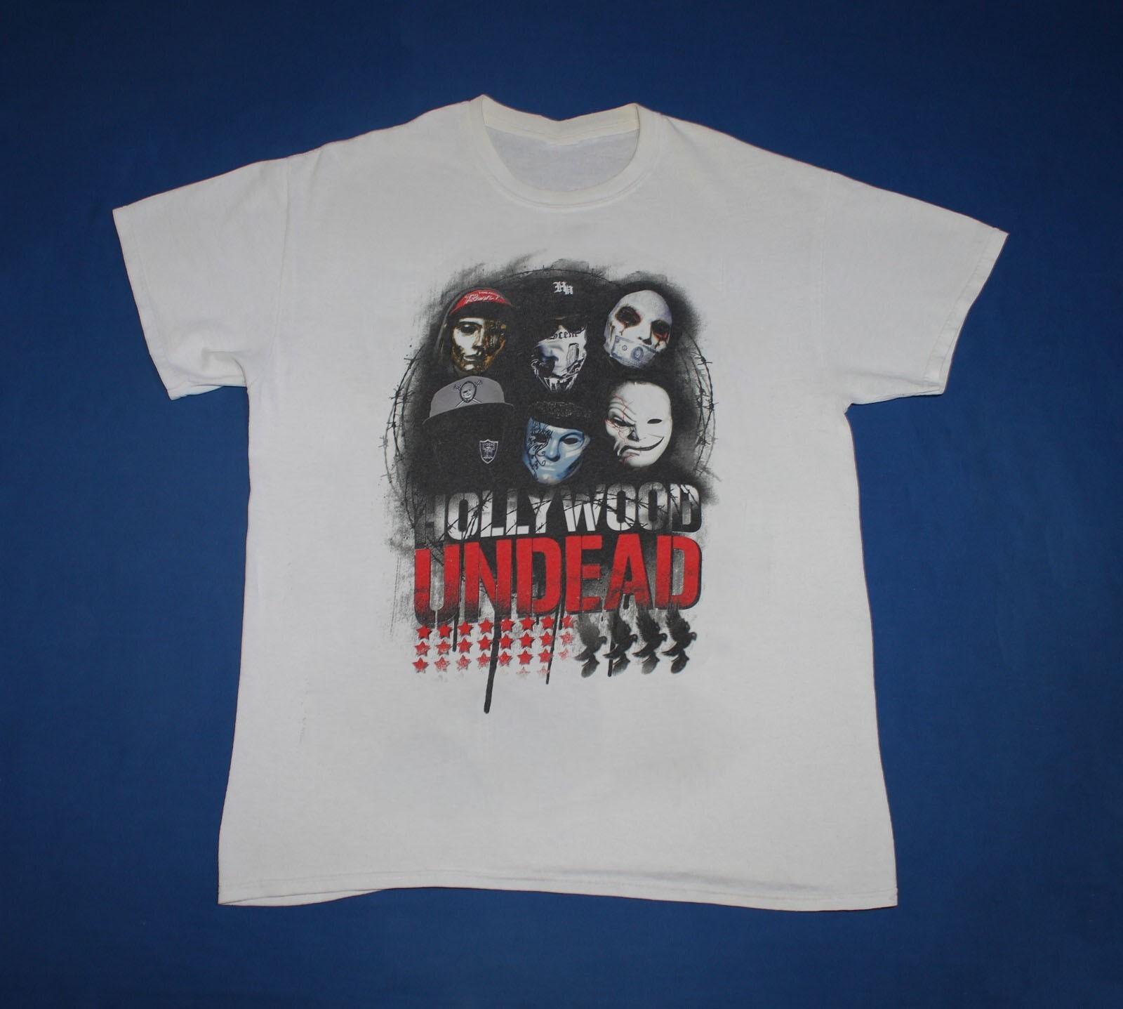 New Hollywood Undead Band Gift For Fans Men S-235XL T-Shirt LW304 S