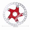 20300CMm Floating Disc Six     Mountain Bike Brake Disc Cycling Accessory(blacksilver )
