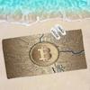 Popular Logo Bitcoin Microfiber Beach Towel Absorbent Quick Dry Soft Yoga Swimming Resort Mountain Climbing Towel