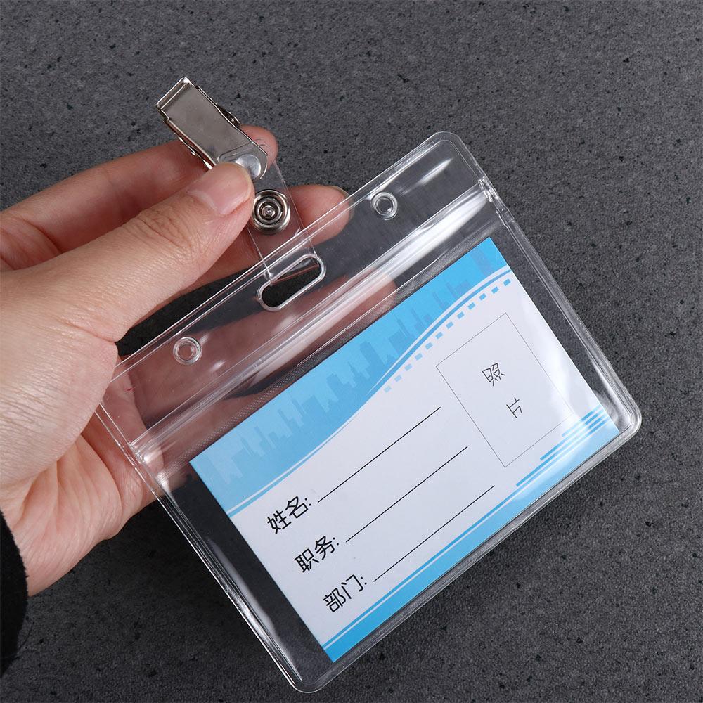 Card Work Certificate Badge Holders Office Supplies Work Card Protection Cover Work Card Holder