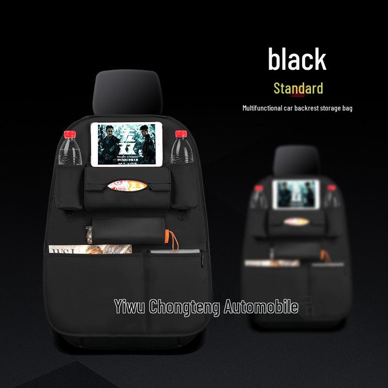 

Кожаный органайзер для хранения на спинку автомобильного сиденья с подносом