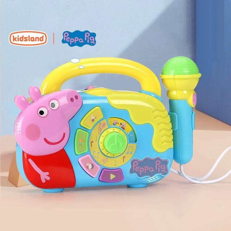 Peppa Pig Toy Speaker With Light And Microphone For Kids Singing And Interactive Play