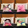 SSteven Universe Pillow Case Plush Pillow Cases Home Decoration Pillow Cover for Sofa Bed Chair Living Room