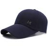 M Standard Iron Baseball Cap With Duckbill Brim  Sunshade Sunscreen Hat Casual
