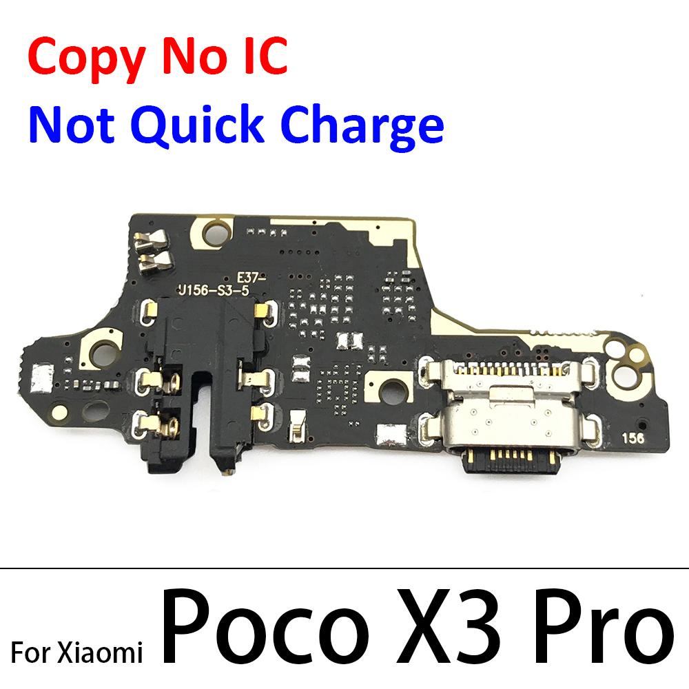 

Новый для Xiaomi Poco F1 F2 Pro F3 X3 X4 M3 M4 Pro 4G 5G USB-порт, зарядное устройство, док-станция, разъем для зарядки, гибкий кабель, микрофон Poco X3 Pro No IC