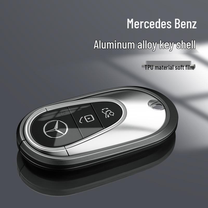 Mercedes C-Class C260L/C200L Premium Key Case - Men's S-Class & Women's High-End Shell Buckle