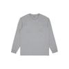 T-Shirts Men's Gray Crew Neck Moderate Straight Fit CHXLTI026392D-GY2