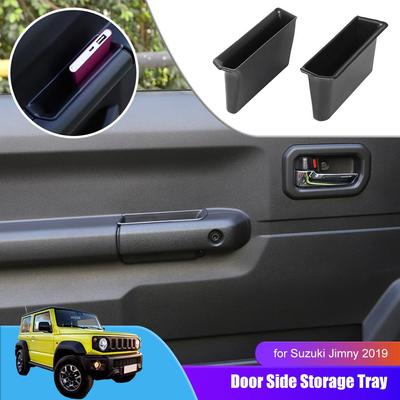 Δίσκος οργάνωσης Stroage Box Εσωτερική λαβή πόρτας αυτοκινήτου για Suzuki Jimny JB64 JB74 2019-2023 Εσωτερικά αξεσουάρ, 2 τμχ