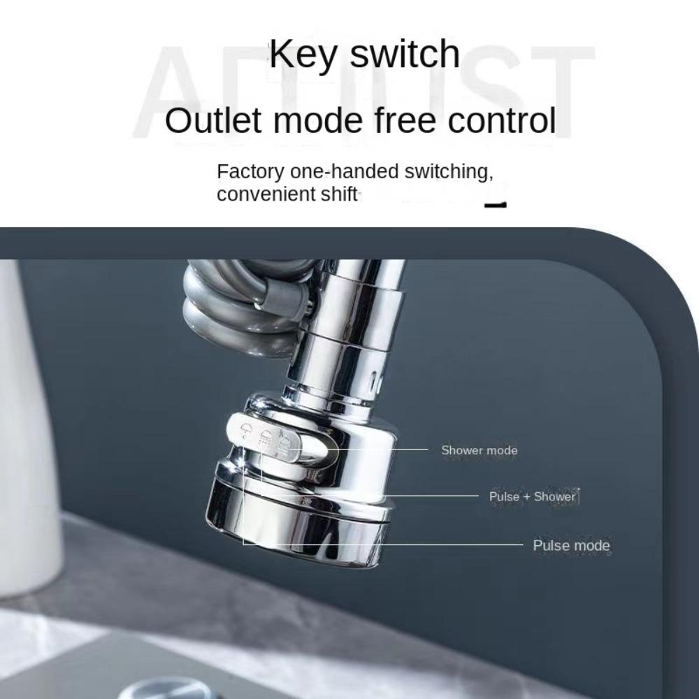New Anti-Splash Faucet Adapter Extenders Bath Purifier Faucet Water Filter Adjustable Sink Faucet Extension Kitchen