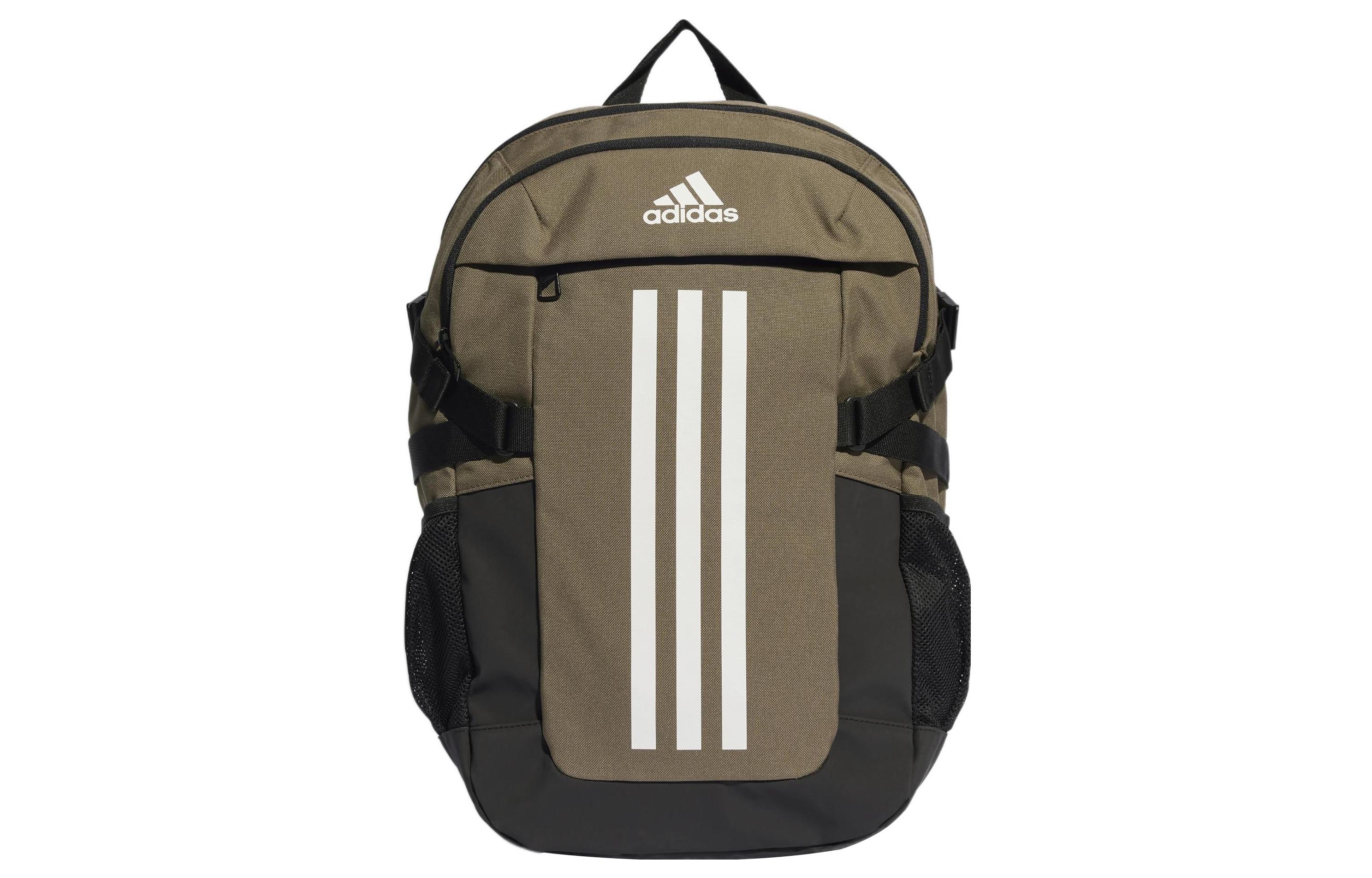 

Adidas Polyester Backpack Regular Unisex Olive Green/White HR9794