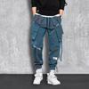 Streetwear Spring New Casual Pants Men Multi-pocket Cargo Pants Harajuku Slim Fit Elastic Waist Joggers