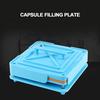 100 Holes Capsules Filling Tool Empty Capsule Plates Capsule Filling Machine 1#Blue 1#