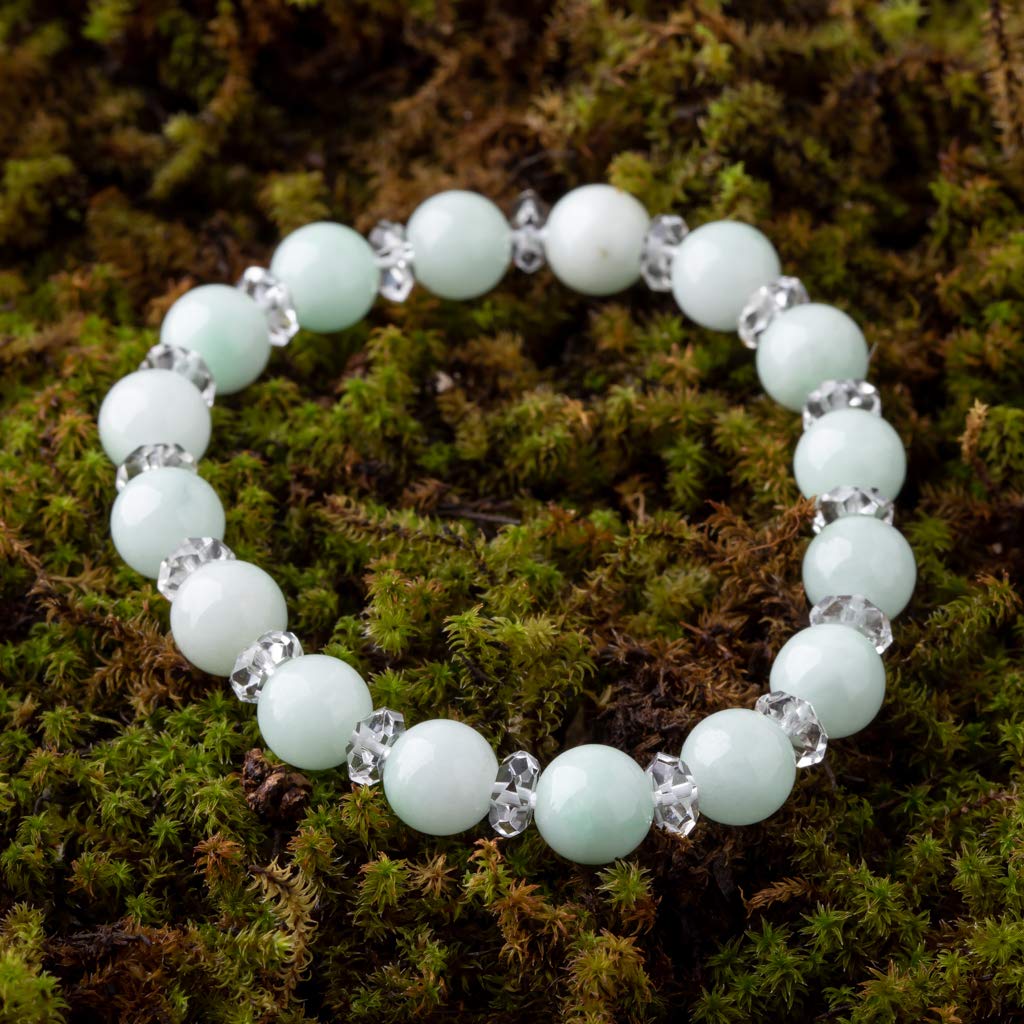 14cm Itoigawa Natürlicher Jadeit Hellgrün mit Schönem Japanischem Nationalen Jomon Kraftstein Jadeit Werkstatt Spezial Paulownia Holz Qualität BR0229