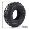 ATV Go-Kart Off-Road Vehicle with Thick Vacuum Diamond Tread Tires, 19x7-8 Inch Wheel Hub
