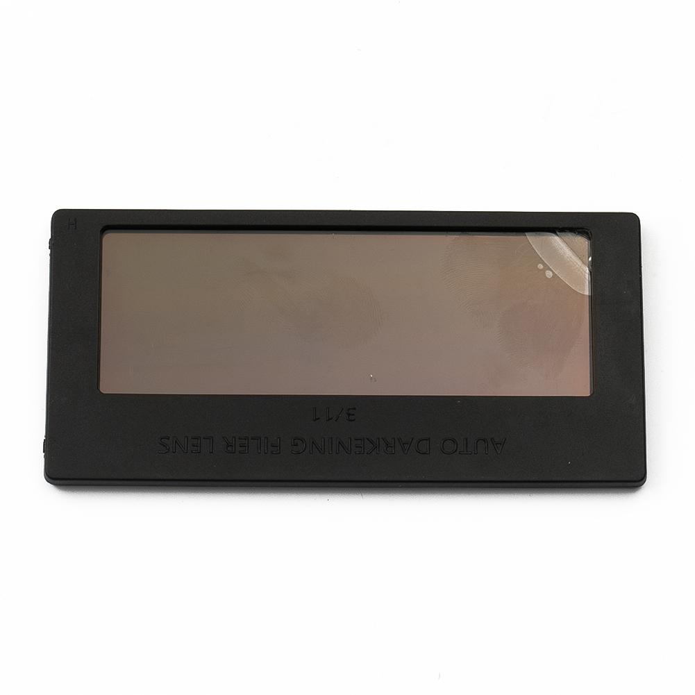 Auto Darkening Welding Flip-helmet Lens Filter Shade Fixed Solar Powered Welding Helmet Welde Mask Glass Accessories