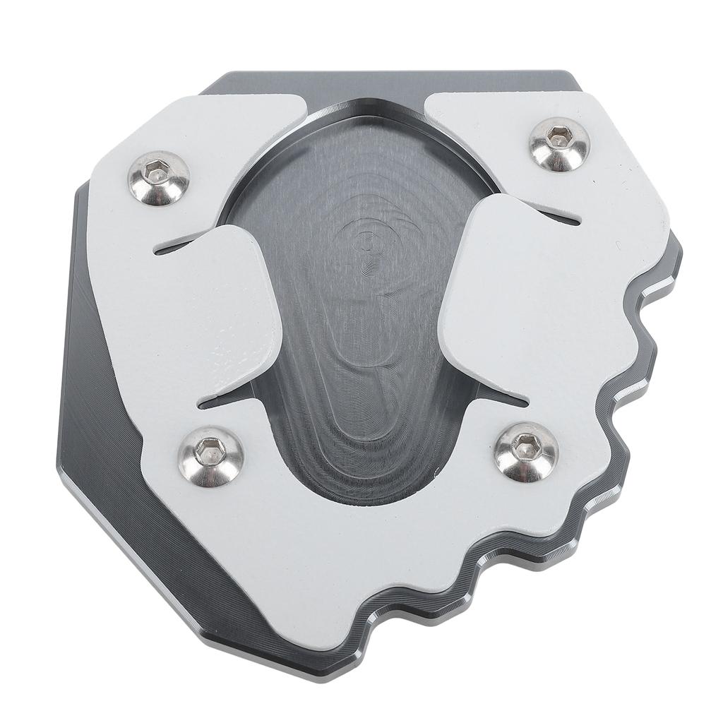 Motorrad Fuß Seitenständer Verlängerung Stützpad Platte Ständerverlängerung Hohe Stabilität Aluminium