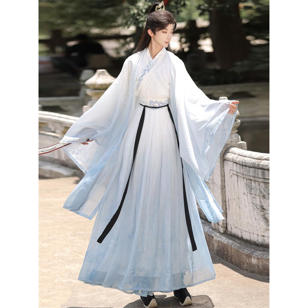 Chinese Song Dynasty Hanfu Provides Male Performance Stage Costumes And Knight Sets
