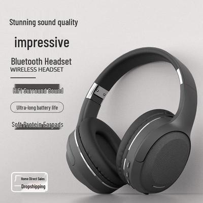 2025 Bluetooth Headphones: Long Battery, Stylish Design, Wireless, Ideal for Sports & Gaming