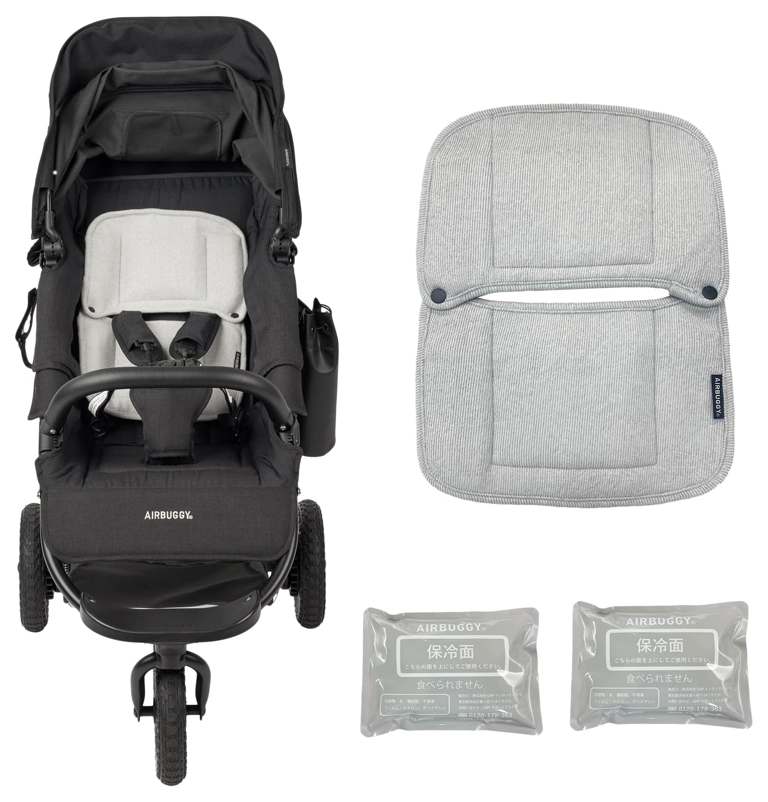 

Охлаждающий коврик AirBuggy TECHNOFINE AB6803 серый