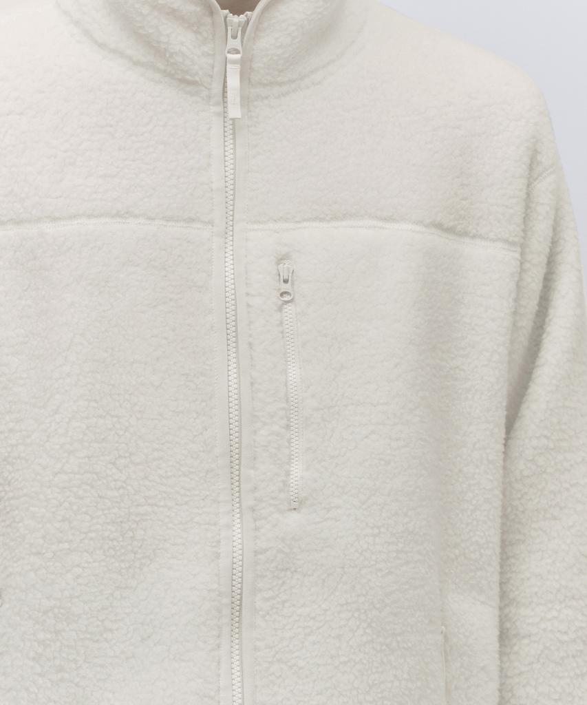 Musinsa Standard Essential Sherpa Fleece High-Neck Jacket [Ivory]