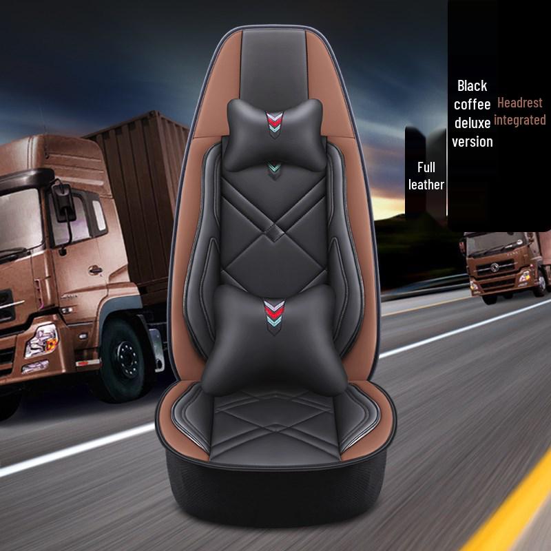 Delong M3000 All-Season Leather Seat Cover for Truck (Main Driver)