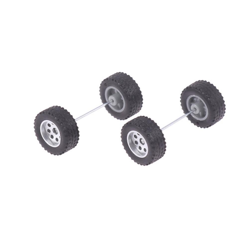 1Set Plastic Remote Control Car Modified Tires Diameter 14*5.5mm Diecast Alloy Car Hub