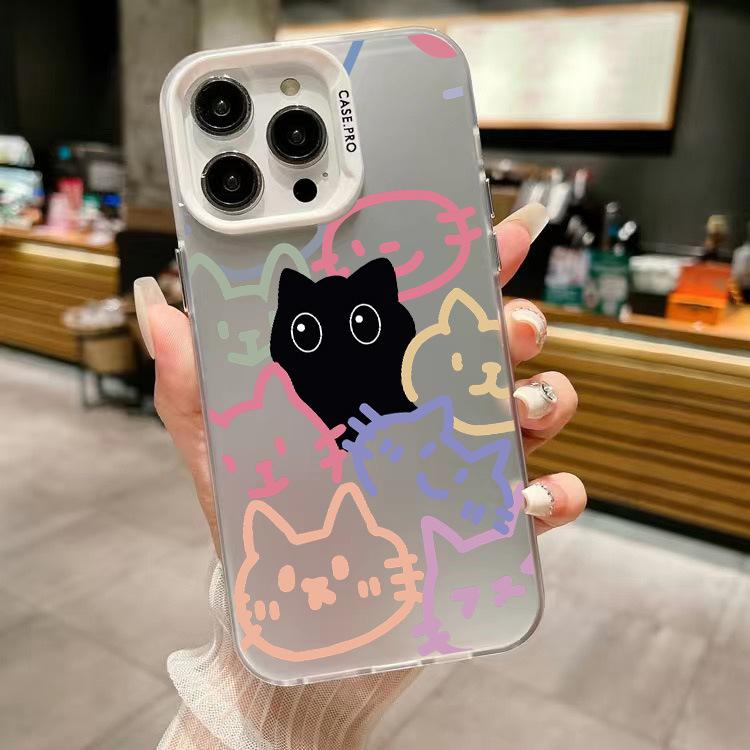 Kitten iPhone 18 Creative 14 Pro Phone Case iPhone 13 Case 12 New 11 Cartoon XS Max Drop-Proof Cute