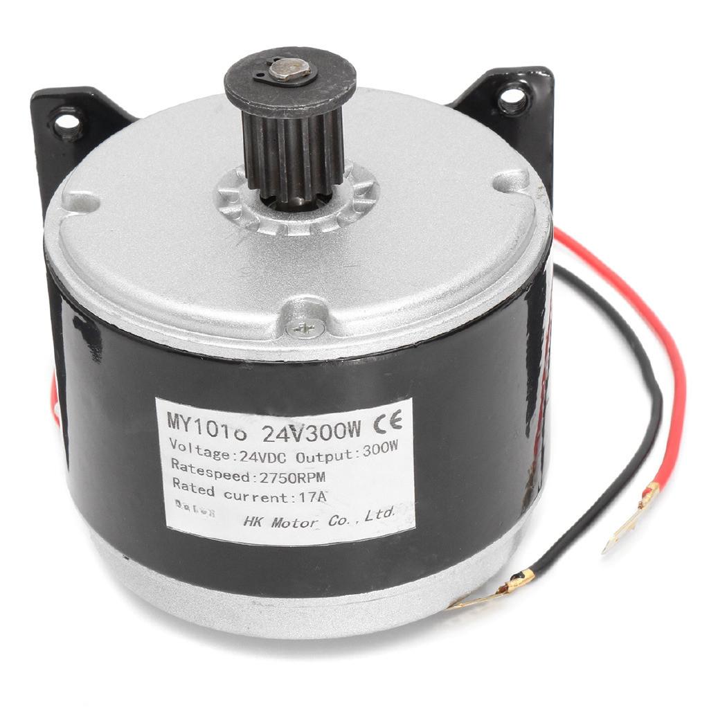 250W 24V 2750RPM DC Electric Motor Brushed For E Bike Scooter Go Kart MY1016 Controller Motor Handle Electro Motor
