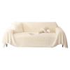 Plush Sofa Towel Full Cover Cream Windproof Cat Claw White Sofa Blanket High-end Thickened Anti-slip Sofa Cover