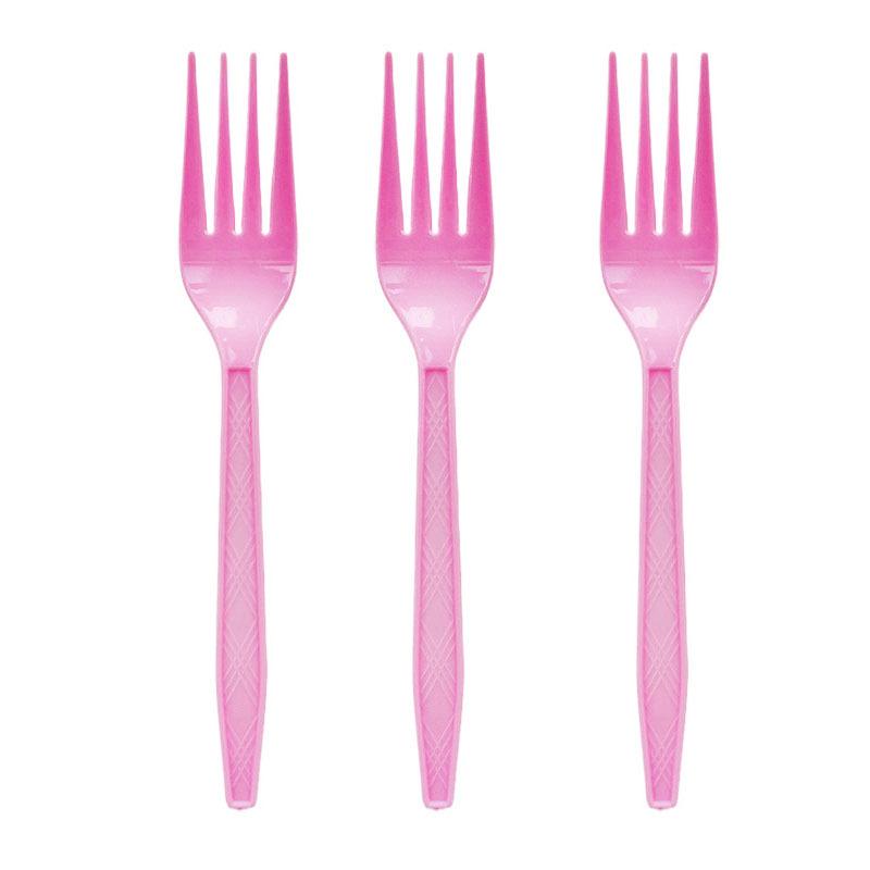 Pink Fish Scale Party Tableware: Disposable Plates, Cups, Towels for Girls' Birthday