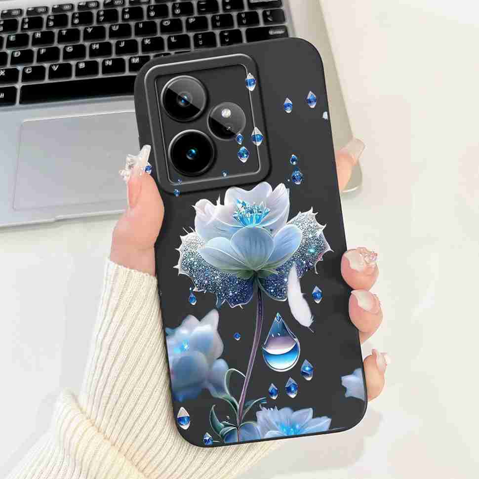 For Realme GT 7 5G RMX5061 Case Popular Butterfly Print Soft Silicon Back Cover For Oppo Realme GT7 5G 6.78" Phone Shell Coque