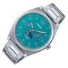 Casio STANDARD Serie 50 Meter wasserdicht Quarzwerk Edelstahlarmband Japanische und Koreanische Uhr 40mm Herrenuhr grünes Zifferblatt MTP-M300D-3AV