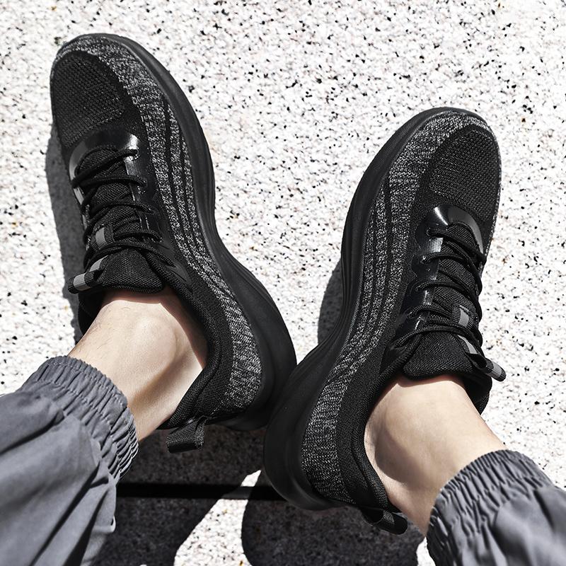 Men 'S Outdoor Running Shoes Soft Sole Breathable Men 'S Sports Shoes Lightweight Comfortable Fashion Men 'S Shoes All -Match