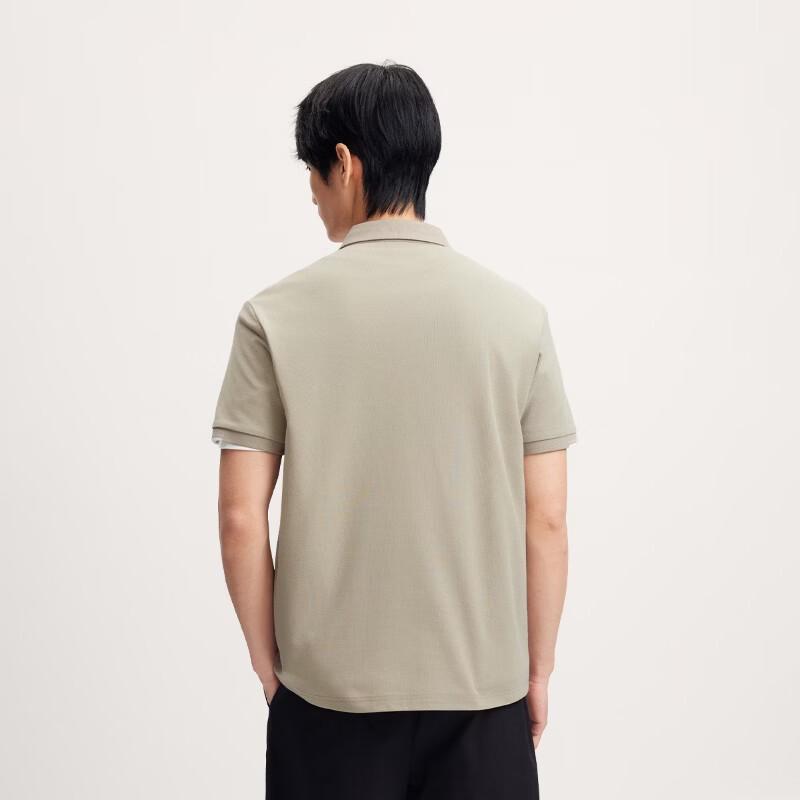 Jack & Jones Men's Embroidered Color-block Polo Shirt