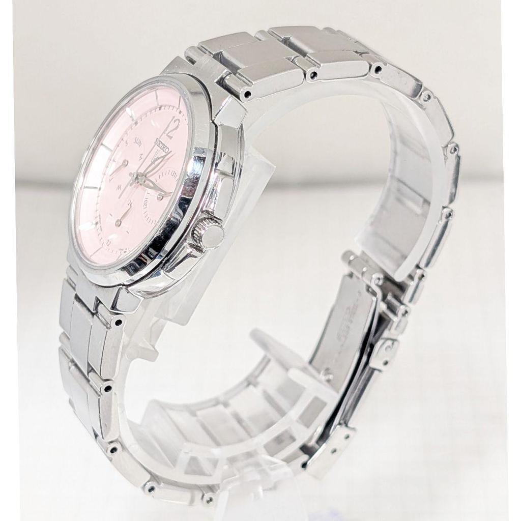 Used SEIKO LUKIA Ladies Battery Replaced Working Condition S-26