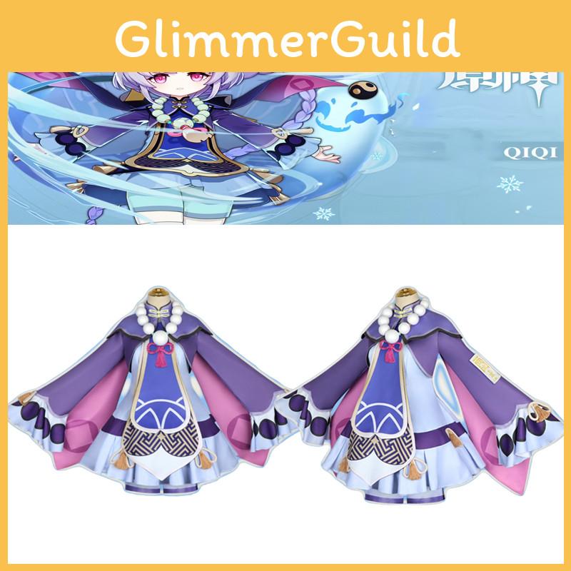 Halloween Genshin Impact Qiqi Cosplay Costume Accessories