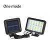 Outdoor Solar Lights Waterproof 160COB Split Wall Lamps 3 Modes Motion Sensor Remote Control for Garden Patio Path Street Lights
