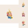 Kakao Friends Choonsik Listening To Music And Sports Plush Toy Pendant For Everyday Use