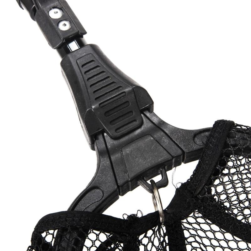 Collapsible Fishing Net Pole Triangle Folding Landing Net Aluminum Alloy Casting Foldable Hand Net for Fly Fishing