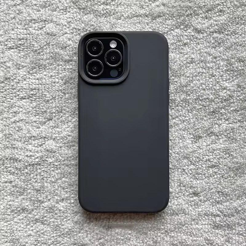 Official Candy Color Silicone Case For Iphone 15 16 14 13 12 11 X XR Pro Max Mini 7/8 Plus Camera Lens Protective Bumper Cover