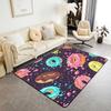 Vintage Cinema Ticket Flannel Rug Anti-Slip Bohemian Decor for Living Room Kitchen Garden Home Mat Doormat